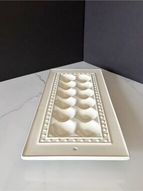 Egg Tray Serving Platter - Pearl Dot by Nora Fleming